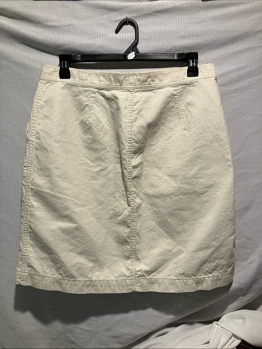 J. Crew Off-White Cotton Skirt - Picture 8 of 9